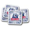 Belmont University Hardboard with Cork Backing Beverage Coasters Square (Set of 4) Coasters for Drinks (Belmont University 6) view 4