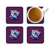 Belmont University Hardboard with Cork Backing Beverage Coasters Square (Set of 4) Coasters for Drinks (Belmont University 3) view 3