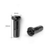 NORAZE 20pcs Aluminum Alloy Spoke Nipples 14G 14mm MTB Road Bicycle Wheel Caps E-Bike Rim Nuts Copper Parts (Color : Silver, Size : 14mm) view 4