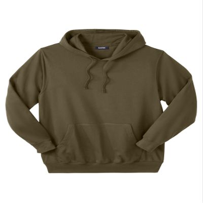 KingSize Ultra-Comfort Fleece Pullover Deep Olive