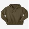 KingSize Ultra-Comfort Fleece Pullover Deep Olive view 3