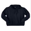 KingSize Men's Big & Tall Ultra-Comfort Fleece Pullover - 2XL, Black view 1