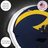 Team Sports America Evergreen NCAA University Of Michigan Tabletop LED Lighting Dcor| Full Size Replica Helmet Free-Standing Desk Night Light | 10 x 7 x 3 Inch | Unisex Christmas Gift | Made in USA view 4