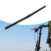 Mountain Bike Road Bicycle Aluminium Alloy Handlebar 25.4mm 540mm Riser Bar, Black view 2