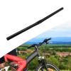 Mountain Bike Road Bicycle Aluminium Alloy Handlebar 25.4mm 540mm Riser Bar, Black view 3