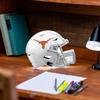 Team Sports America Evergreen NCAA University of Texas Tabletop LED Lighting Dcor| Full Size Replica Helmet Free-Standing Desk Night Light | 10 x 7 x 3 Inches | Unisex Christmas Gift | Made in USA view 2