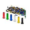 NORAZE 50PCS Spoke Nipple and Spoke Nipple Wrench Removal Insertion Tool Road Bike Wheel Spoke Nipple Key (Color : Iron Blue 50Pcs, Size : 14mm) view 2