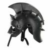 Medieval Knights Gladiator Helmet Black Greek Spartan Armor Helmet Historical Crusader gladiator helmet Adult wearable helmet Steel LARP warrior cosplay helmet Halloween view 2