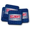 Belmont University Hardboard with Cork Backing Beverage Coasters Square (Set of 4) Coasters for Drinks (Belmont University 4) view 4