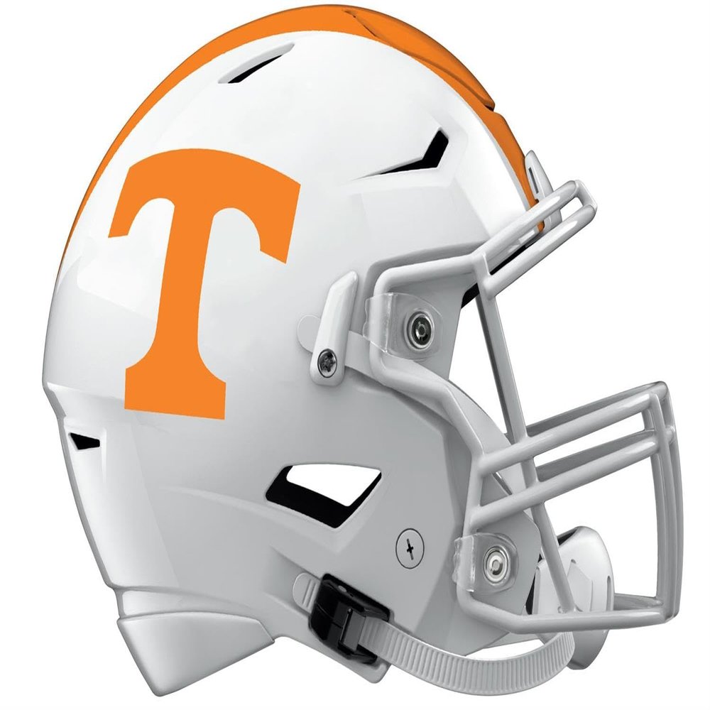 Team Sports America Evergreen NCAA University of Tennessee Tabletop LED Lighting Dcor| Full Size Replica Helmet Free-Standing Desk Night Light | 10 x 7 x 3 Inch | Unisex Christmas Gift | Made in USA