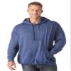 KingSize Men's Big & Tall Ultra-Comfort Fleece Pullover - 8XL, Heather Slate Blue view 1