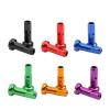 NORAZE 100PCS Spoke Nipples 14G Spokes Caps Alloy Light Weight Multi Color Options Bicycle Wheel Rim Parts (Color : Spoke Nipple Blue, Size : 14 * 6mm) view 1