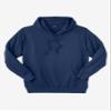 KingSize Ultra-Comfort Fleece Pullover Navy view 3