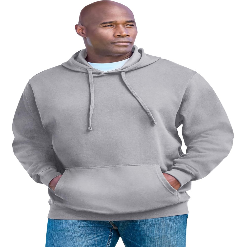KingSize Ultra-Comfort Fleece Pullover Grey