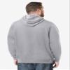 KingSize Ultra-Comfort Fleece Pullover Grey view 4