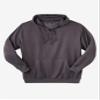 KingSize Ultra-Comfort Fleece Pullover Heather Charcoal view 3