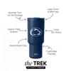 Simple Modern Officially Licensed Collegiate Penn State Nittany Lions 30oz Tumbler with Flip Lid and Straws | Insulated Cup Stainless Steel | Gifts for Men | Trek Collection | Penn State University view 2