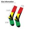 Rasta Leaves Compression Socks For Women Men Long Knee High Socks For Running Cycling Athletic Nurse 11.5in view 3