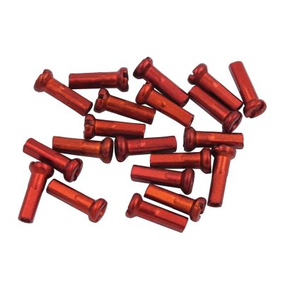 NORAZE Mountain Bike Color Spoke Cap Spoke Accessories Wheel Spoke Nipple (Color : Red, Size : 14mm)