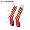 America Jamaica Flag Compression Socks For Women Men Long Knee High Socks For Running Cycling Athletic Nurse 11.5in view 3