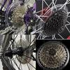 Meuey Lyot Cartridge Spoke Protector Freewheel Spoke Protector Mountain Bike Flywheel Protector Bicycle Rear Wheel Spoke Protector Cover Parts-2PCS view 4