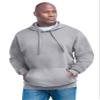 KingSize Men's Big & Tall Ultra-Comfort Fleece Pullover - 7XL, Grey view 1