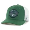 47 Youth Green/White New York Jets Scramble Adjustable Trucker Hat view 1