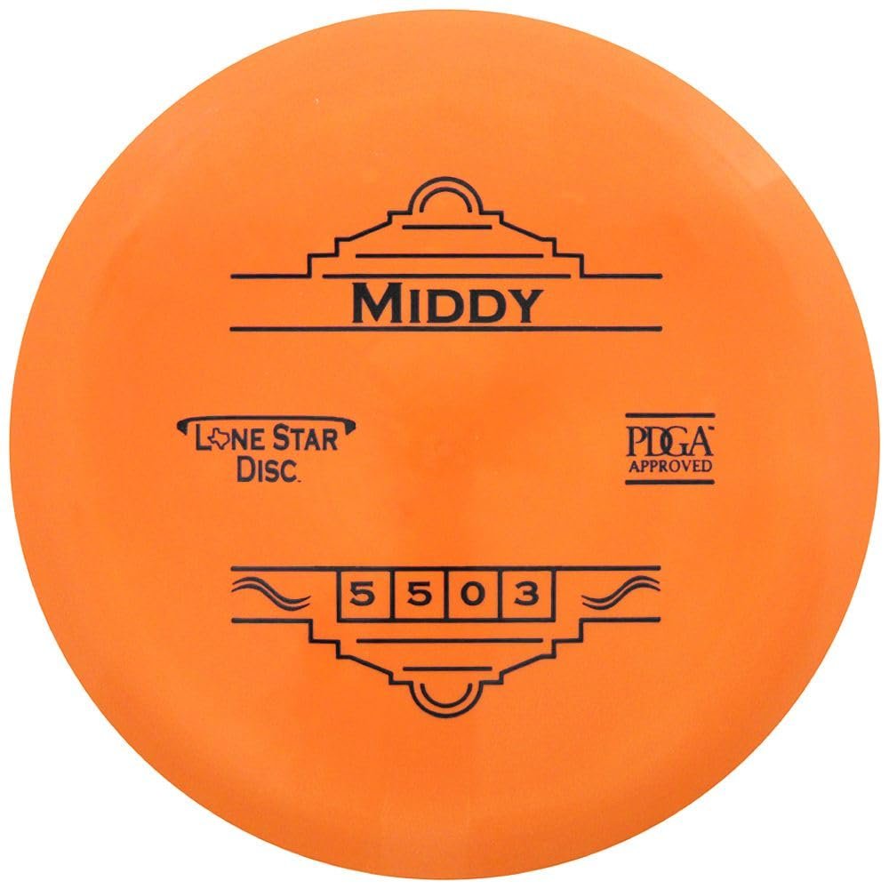 Lone Star Bravo The Middy Midrange Golf Disc | Colors Will Vary