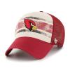 47 Men's Cream Arizona Cardinals Breakout MVP Trucker Adjustable Hat view 1