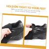 Kisangel 3pairs -Skid Half Shoe for Biking Windproof Neoprene Overshoes for Cold Weather Footwear for Outdoor Cycling Easy to Wear view 2