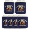 Pickleball Retirement Gift For Men Never Underestimate A Man With A Pickleball Paddle 6-Pack Can Drink Sleeves view 1