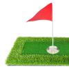 Float Golf Putting Mat Pool Outdoor Golf Game Set Swing Chipping Golf Tee Foldable Training Tool Golf Balls Golf Putting Green for Pool/Water Garden view 4