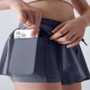 3 Pack Girls Flowy Shorts with Spandex Liner 2-in-1 Youth Butterfly Skirts for Fitness, Running, Sports (Set 10, X-Small) view 3
