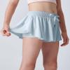 3 Pack Girls Flowy Shorts with Spandex Liner 2-in-1 Youth Butterfly Skirts for Fitness, Running, Sports (Set 10, X-Small) view 4