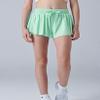 3 Pack Girls Flowy Shorts with Spandex Liner 2-in-1 Youth Butterfly Skirts for Fitness, Running, Sports (Set 9, X-Small) view 2