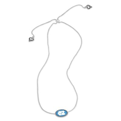 From the Heart North Carolina Tar Heels Kennedy Necklace Adjustable Slider Bead Jewelry Gift Licensed UNC