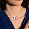 From the Heart North Carolina Tar Heels Kennedy Necklace Adjustable Slider Bead Jewelry Gift Licensed UNC view 2