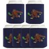 Pickleball Gifts For Women Sasquatch Playing Pickleball 6-Pack Can Drink Sleeves view 1
