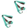 Kisangel 2pcs Elastic Yoga Mat Strap Bulk Yoga Strap Loops Resistance Band for Stretching Workout view 1