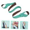 Kisangel 2pcs Elastic Yoga Mat Strap Bulk Yoga Strap Loops Resistance Band for Stretching Workout view 2