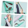 Kisangel 2pcs Elastic Yoga Mat Strap Bulk Yoga Strap Loops Resistance Band for Stretching Workout view 3
