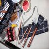 PICNIC TIME NCAA Cal State Fullerton Titans 3-Piece BBQ Tote & Grill Accessories Set, Outdoor Gril Set with Case, BBQ Spatula, BBQ Fork, and BBQ Tongs, (Black with Gray Accents) view 3