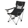 Picnic TIME NCAA Wyoming Cowboys Campsite Camping Chair, Picnic Chair, Outdoor Folding Chair with Carry Bag, Beach Chair, (Black with Gray Accents) view 1