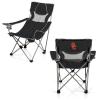 Picnic TIME NCAA Wyoming Cowboys Campsite Camping Chair, Picnic Chair, Outdoor Folding Chair with Carry Bag, Beach Chair, (Black with Gray Accents) view 4