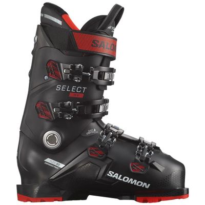 Salomon Select HV 90 Ski Boots 2024 Black/Red/Beluga 30.5