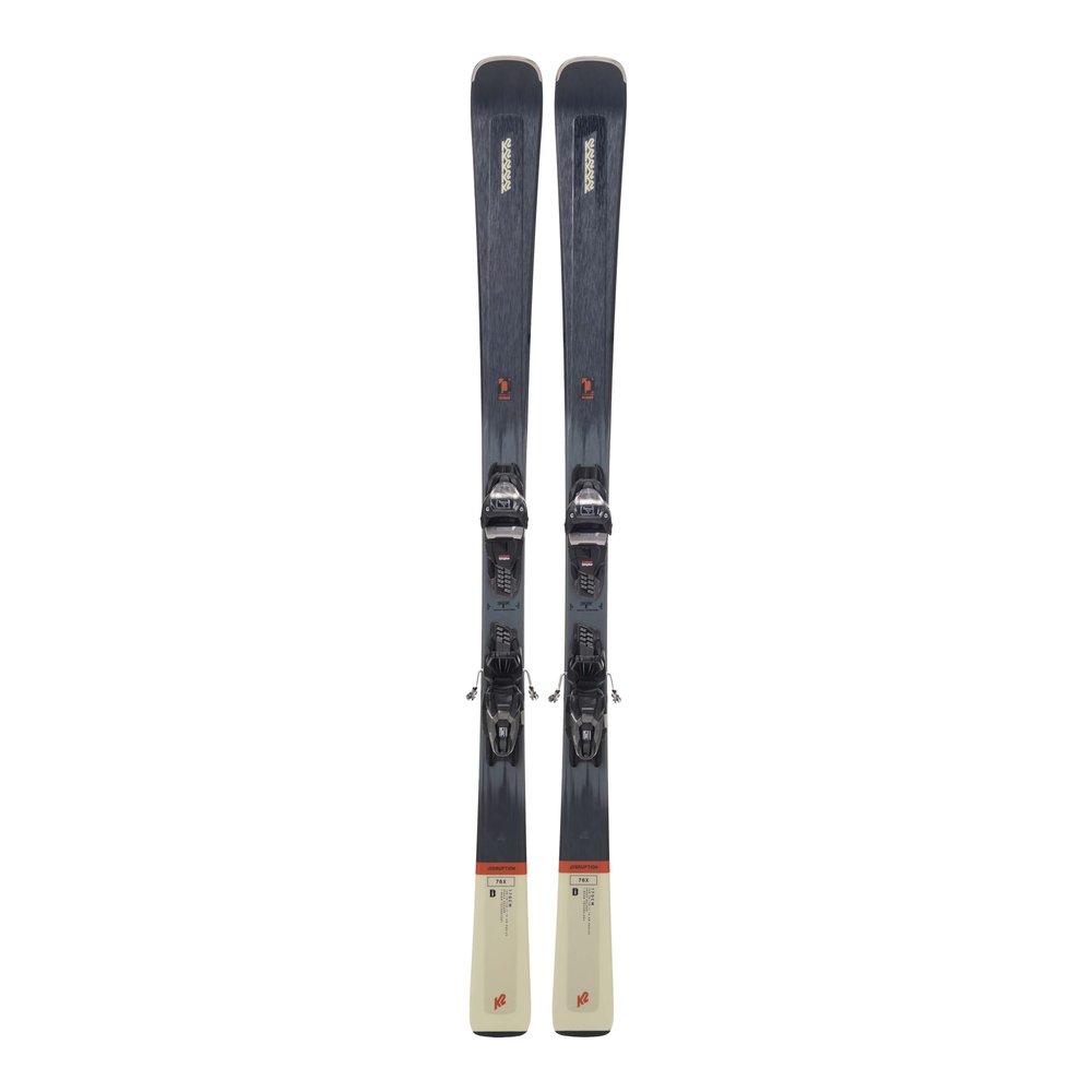 K2 Disruption 76X Mens Skis W/M3 10 Compact Bindings, 170cm