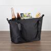 PICNIC TIME NCAA Clemson Tigers Tarana Cooler Bag Tote Made with Recycled Materials, Soft Cooler Tote Bag, Upcycled Picnic Cooler, (Carbon Black) view 3