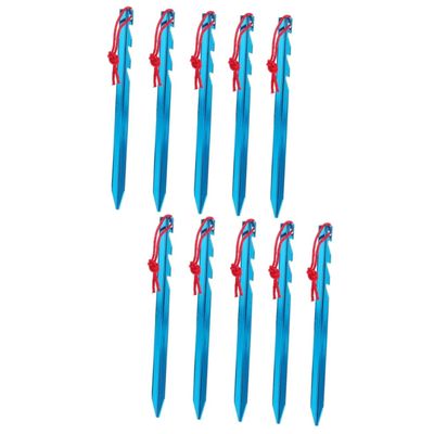 10 Pcs Tent Pegs Camping Supplies Tent Supplies Tent Nail Tent Stakes Pin for Tent Camping Tool Tent Accessories Camping Accessories Tent Pin Nail for Tent