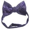Tuxgear Boys Bow Tie and Adjustable Stretch Suspender Sets, (Purple Imperial with Black, 30" Boys) view 3