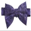 Tuxgear Boys Bow Tie and Adjustable Stretch Suspender Sets, (Purple Imperial with Black, 30" Boys) view 4